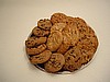 Platter Freshly Baked Cookies